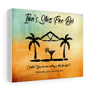 Official Ivan’s logo canvas