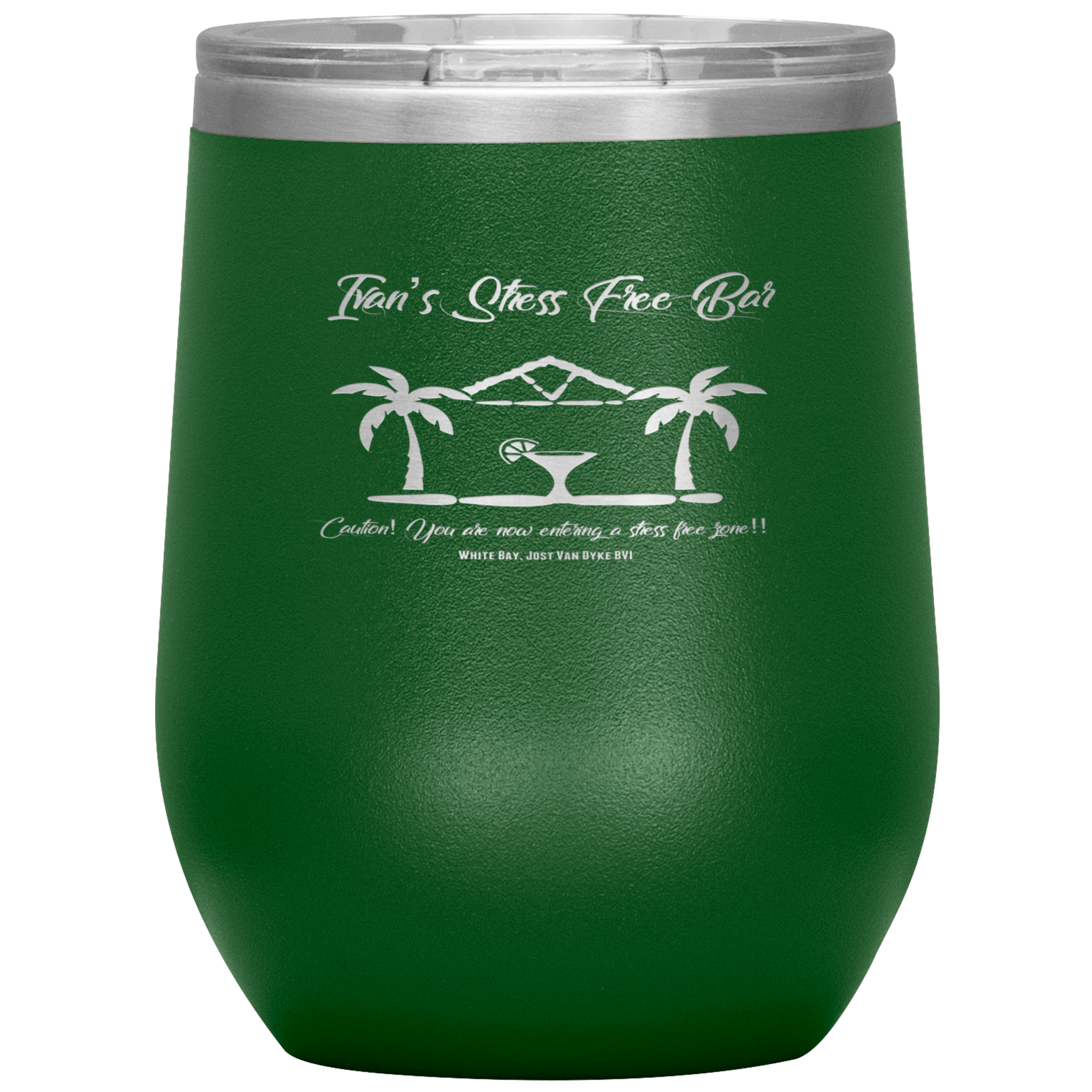 Official Ivan's Logo Wine Tumbler