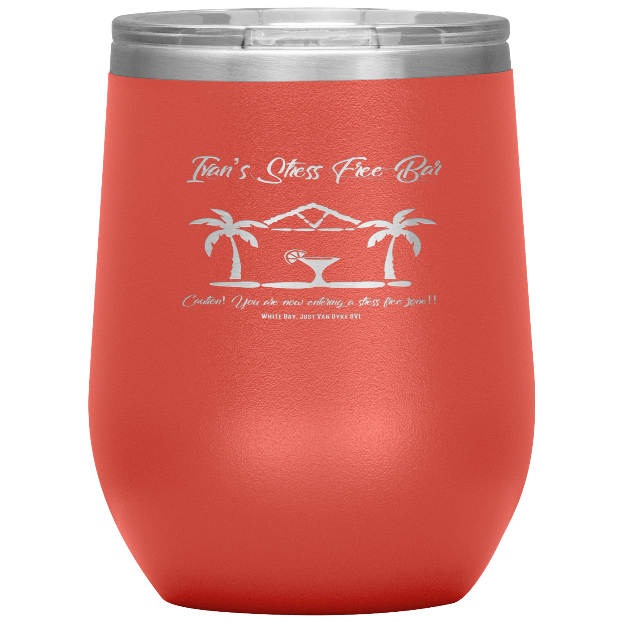 Official Ivan's Logo Wine Tumbler