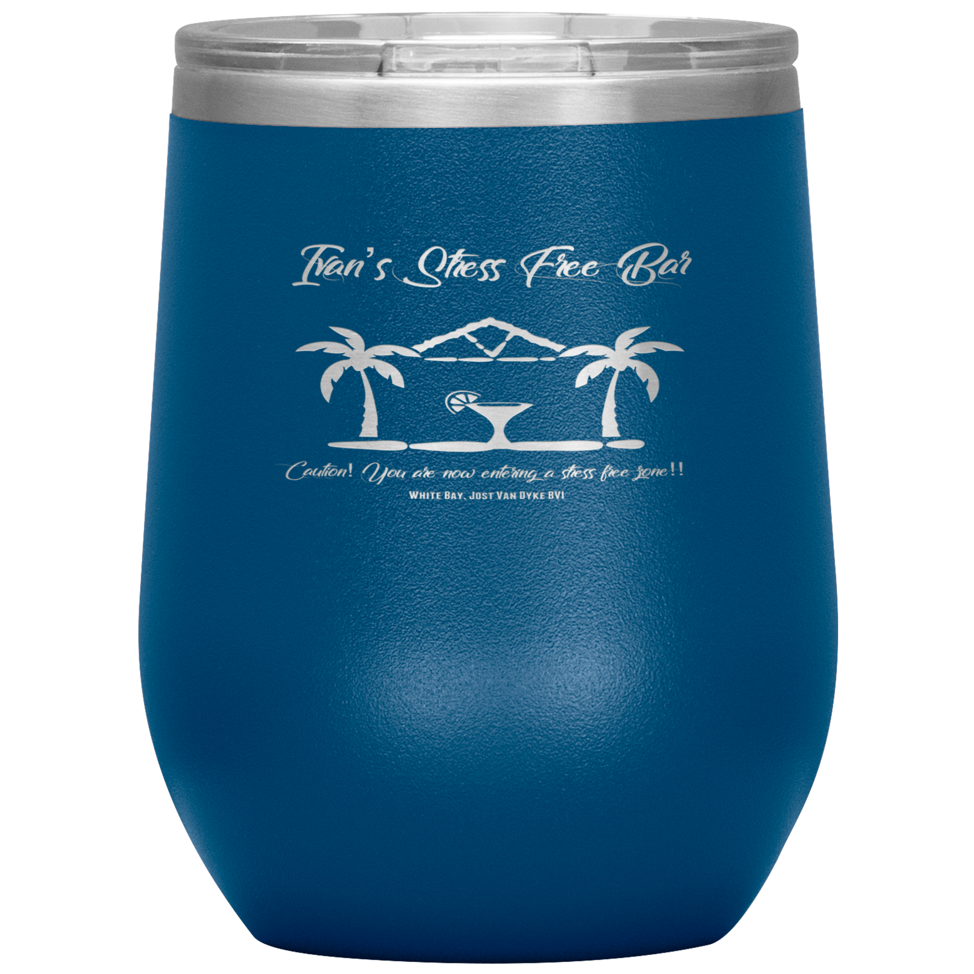Official Ivan's Logo Wine Tumbler