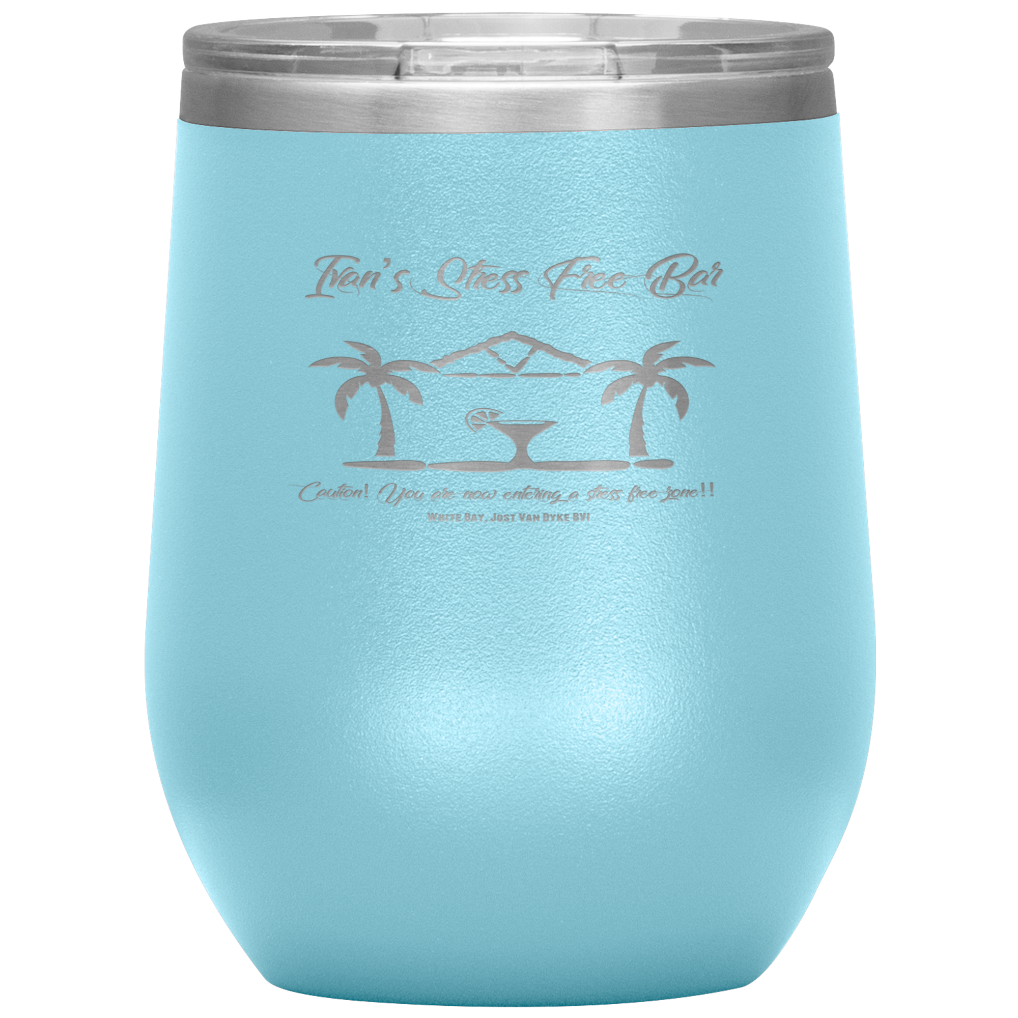 Official Ivan's Logo Wine Tumbler
