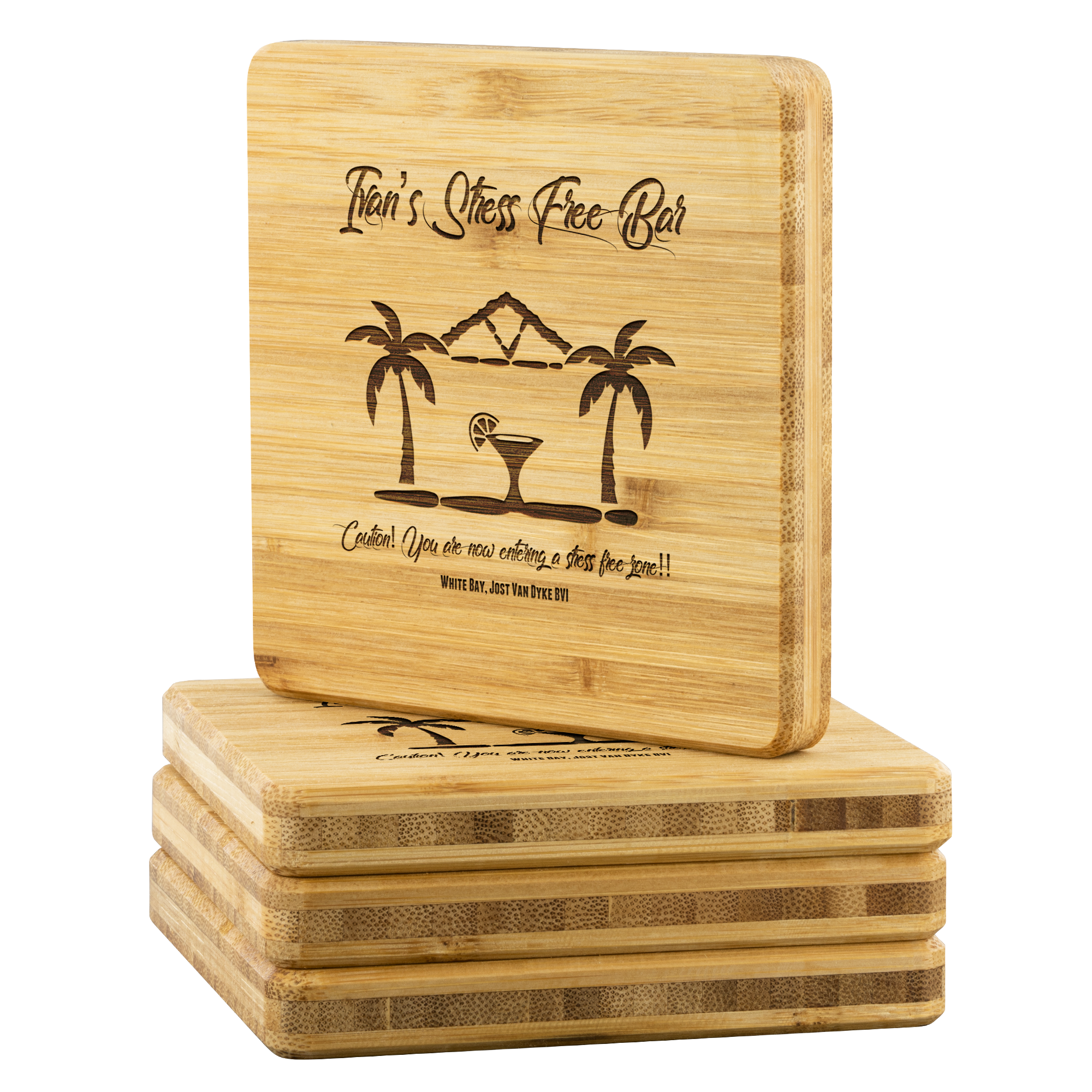 Original Ivan's Bamboo Coasters