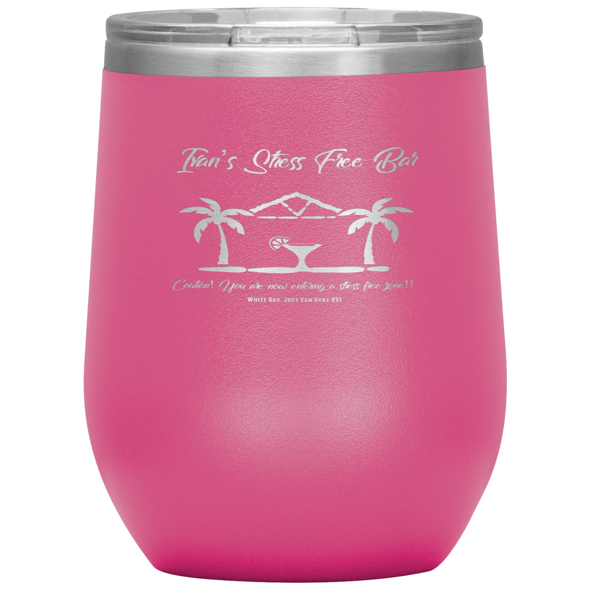 Official Ivan's Logo Wine Tumbler