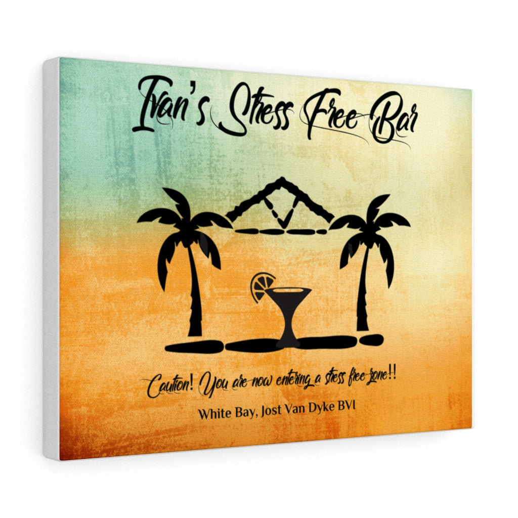 Official Ivan’s logo canvas