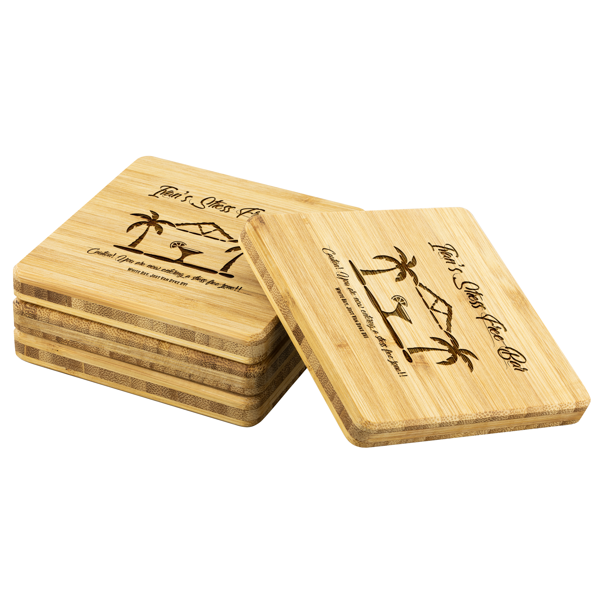 Original Ivan's Bamboo Coasters