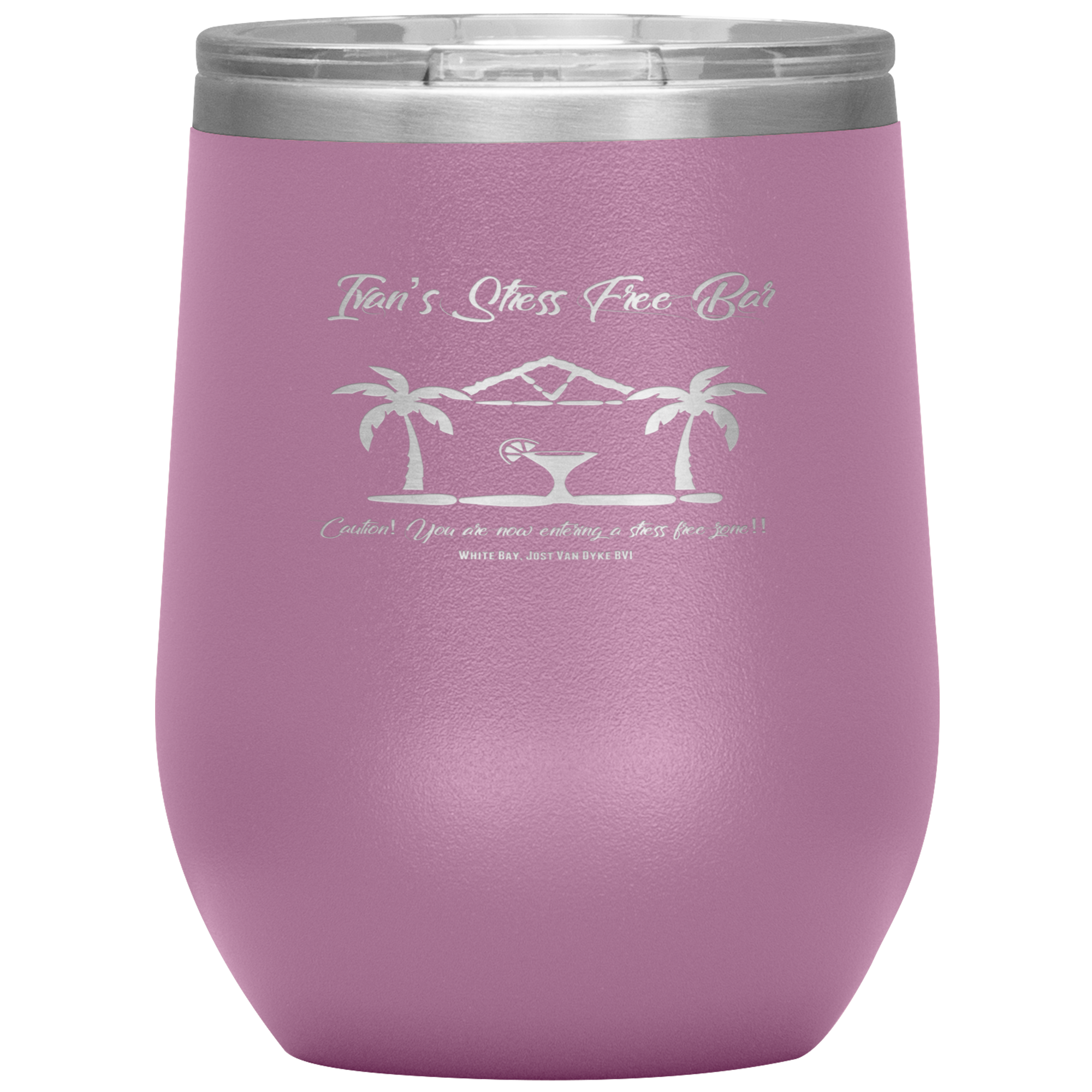 Official Ivan's Logo Wine Tumbler