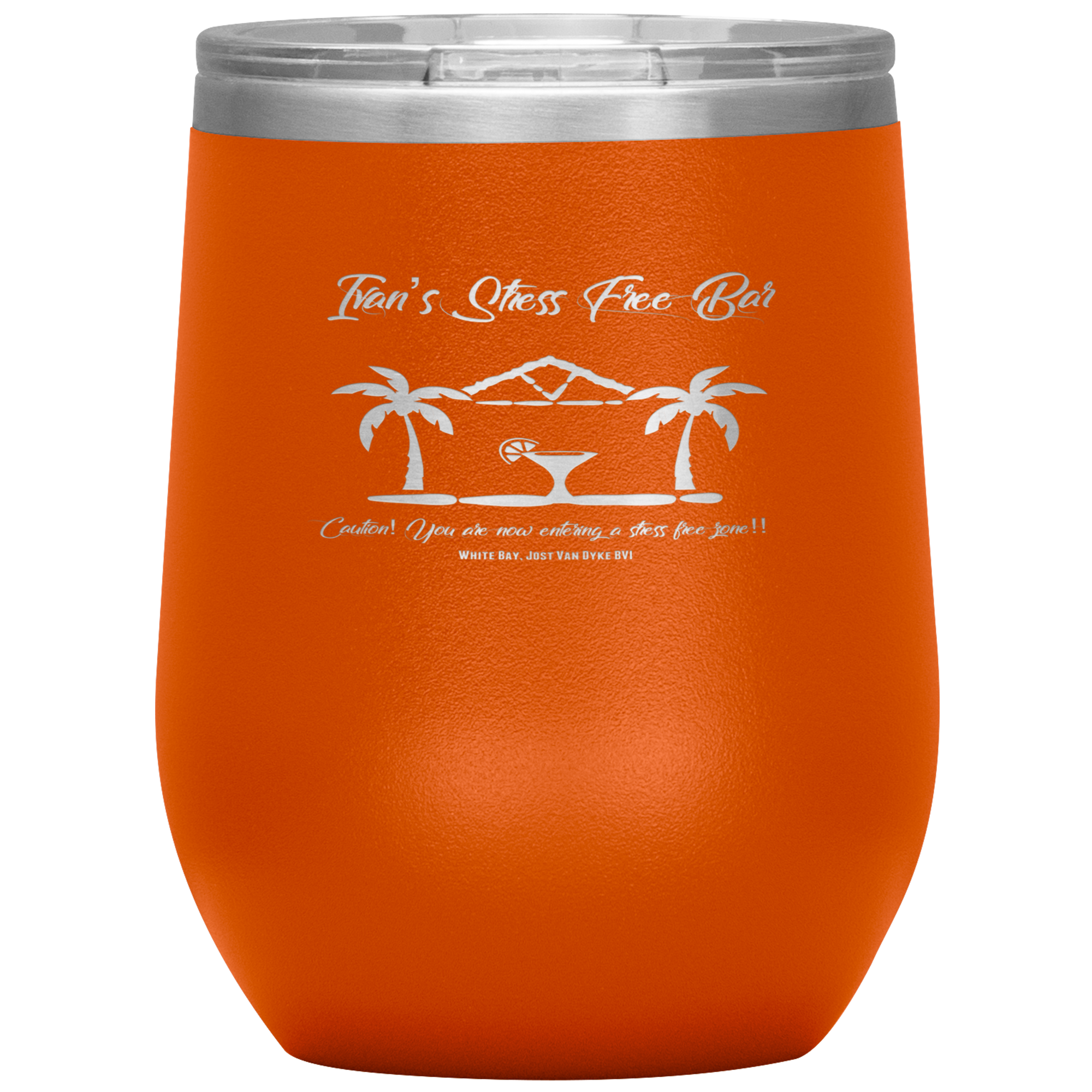 Official Ivan's Logo Wine Tumbler