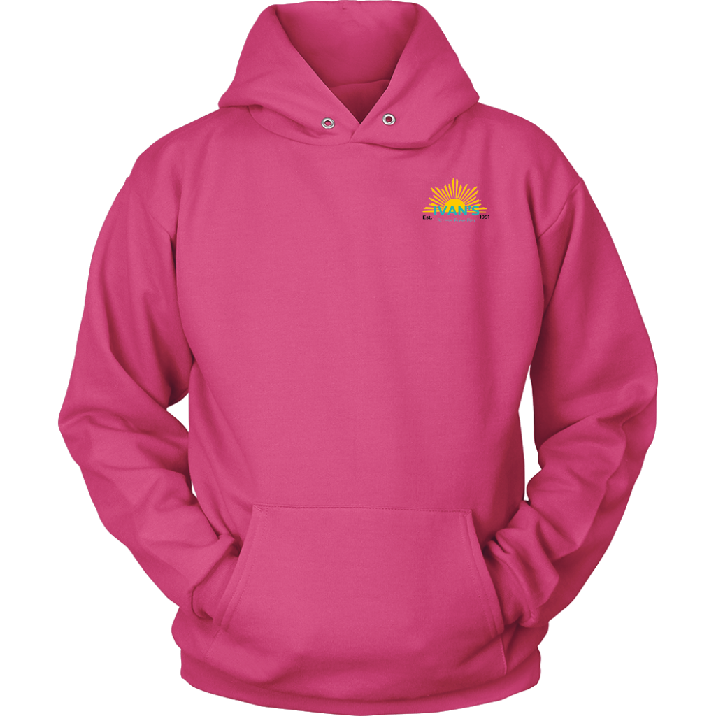 Ivan’s Sun Unisex Hoodie ( Front and back)