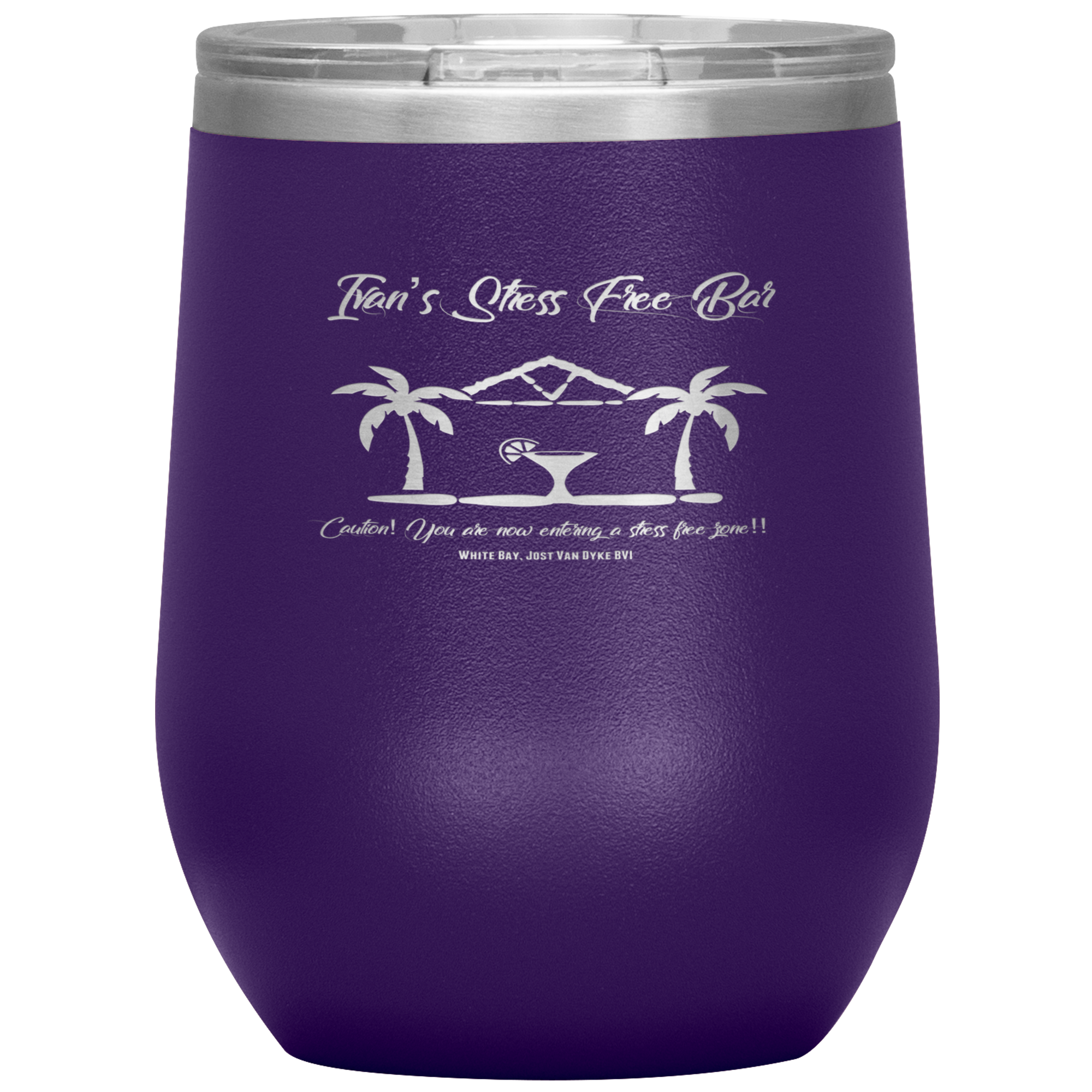 Official Ivan's Logo Wine Tumbler