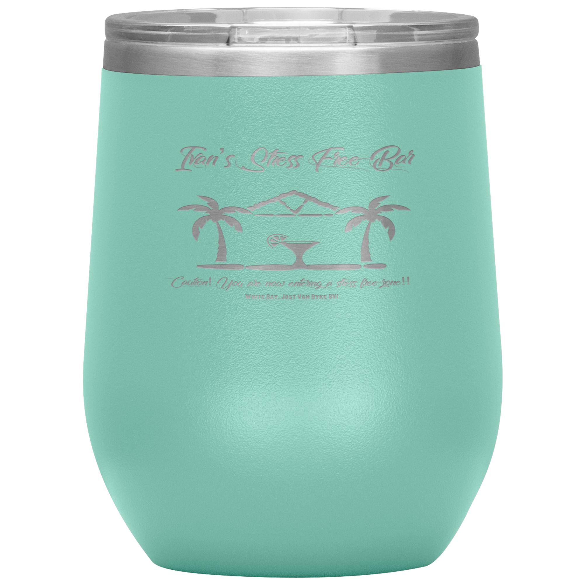 Official Ivan's Logo Wine Tumbler