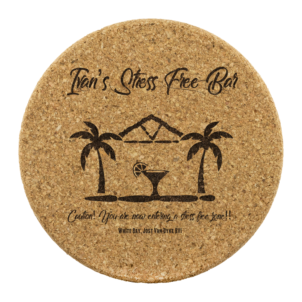 Original Ivan's Round Cork Coasters