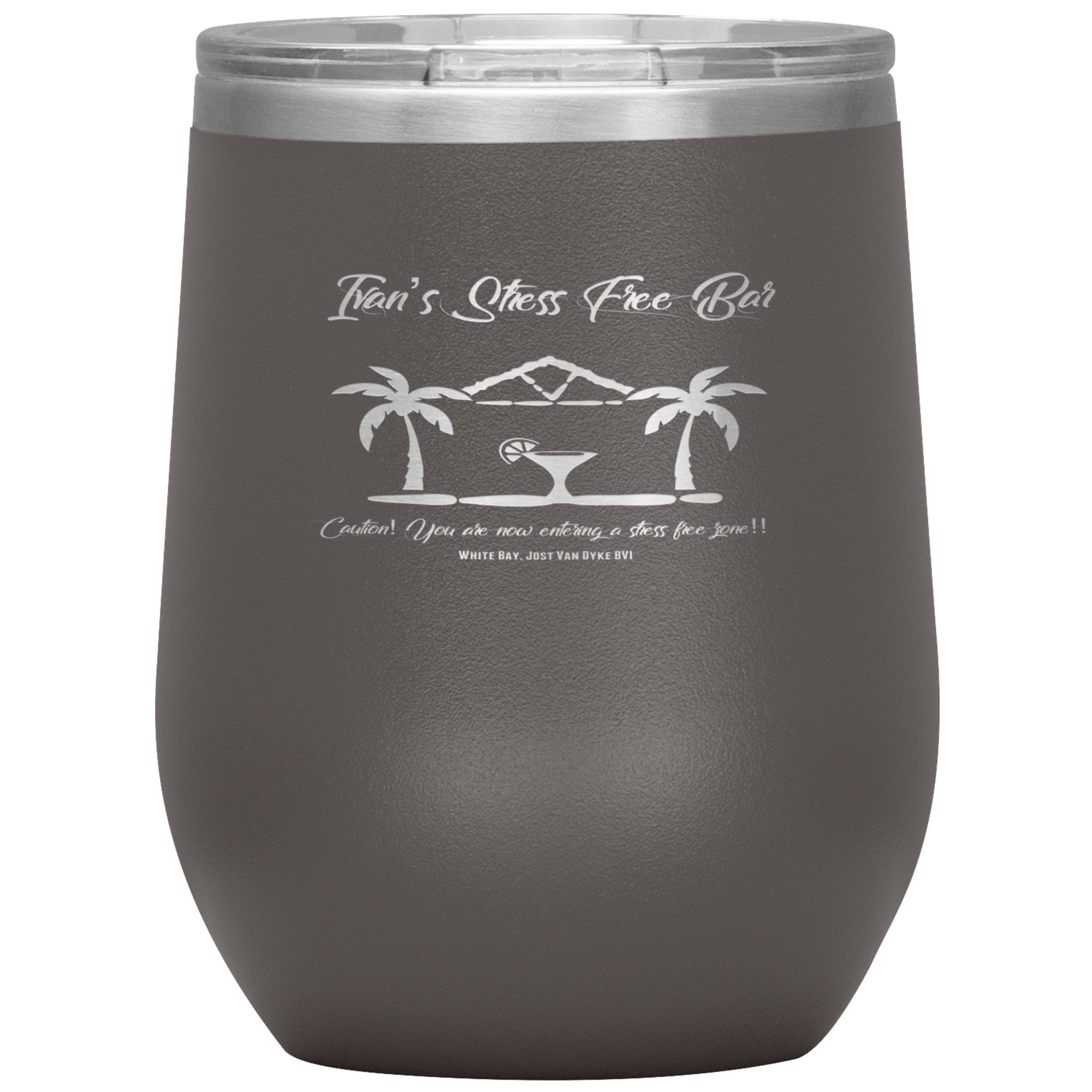Official Ivan's Logo Wine Tumbler