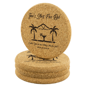 Original Ivan's Round Cork Coasters