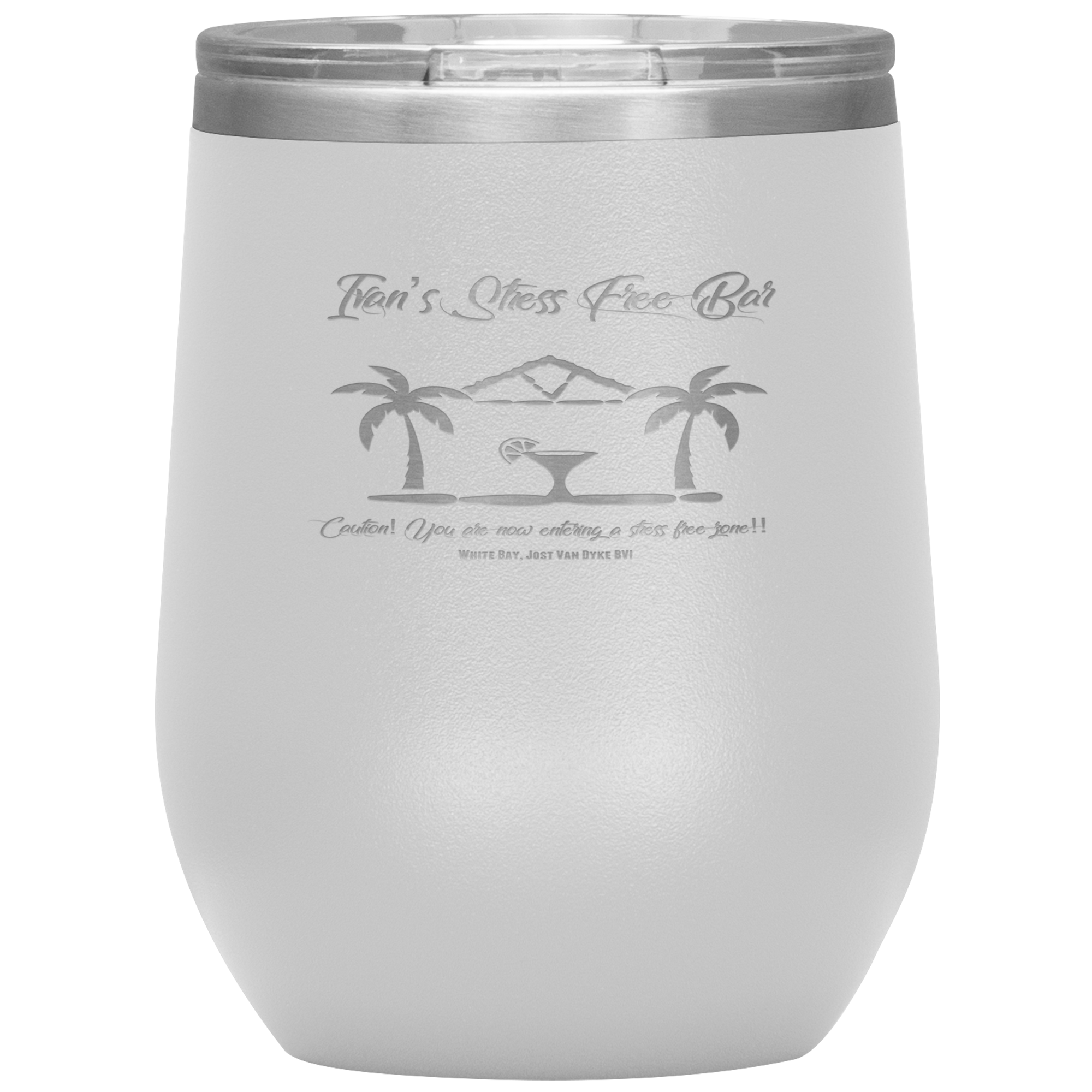 Official Ivan's Logo Wine Tumbler